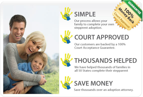 Step parent adoption to adopt your stepson or stepdaughter in Kansas